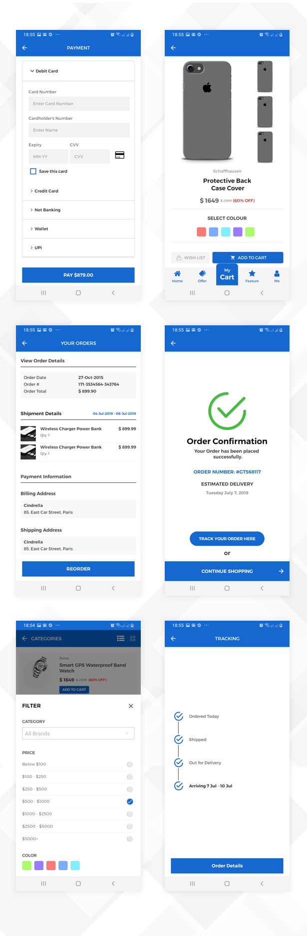 Gtronics React Native Theme/Template
