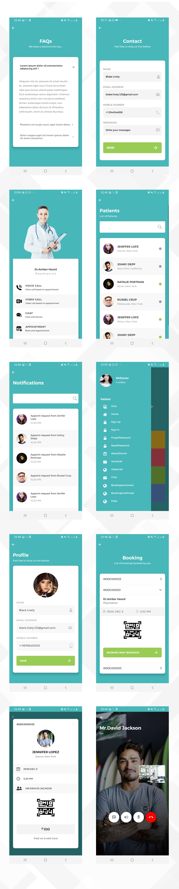 Mr.Doctor React Native Theme/Template