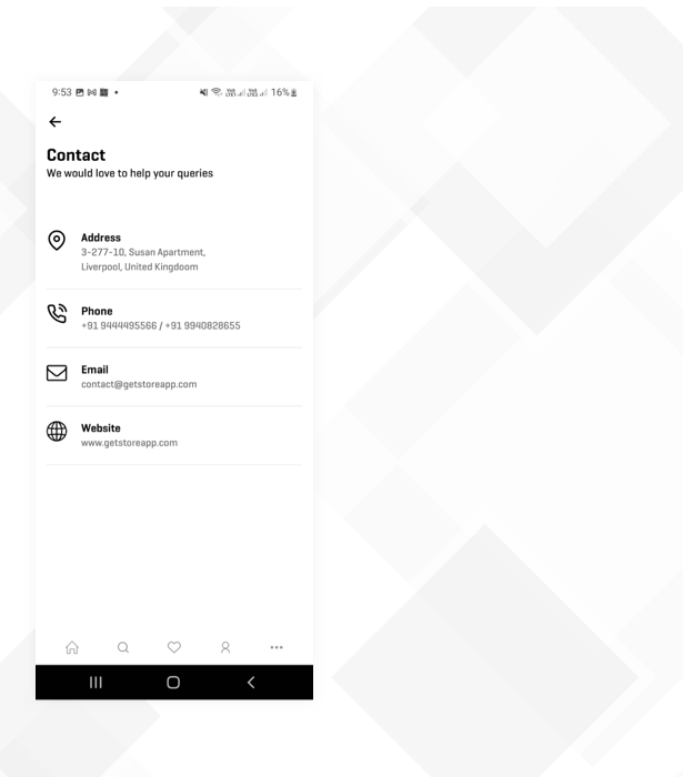 OpenCart Ecommerce App
