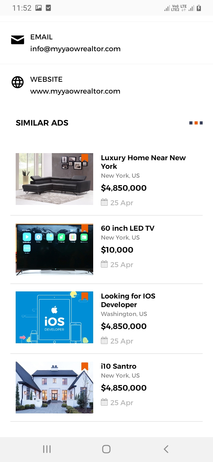 oClassify Home - Continue 3 Screen