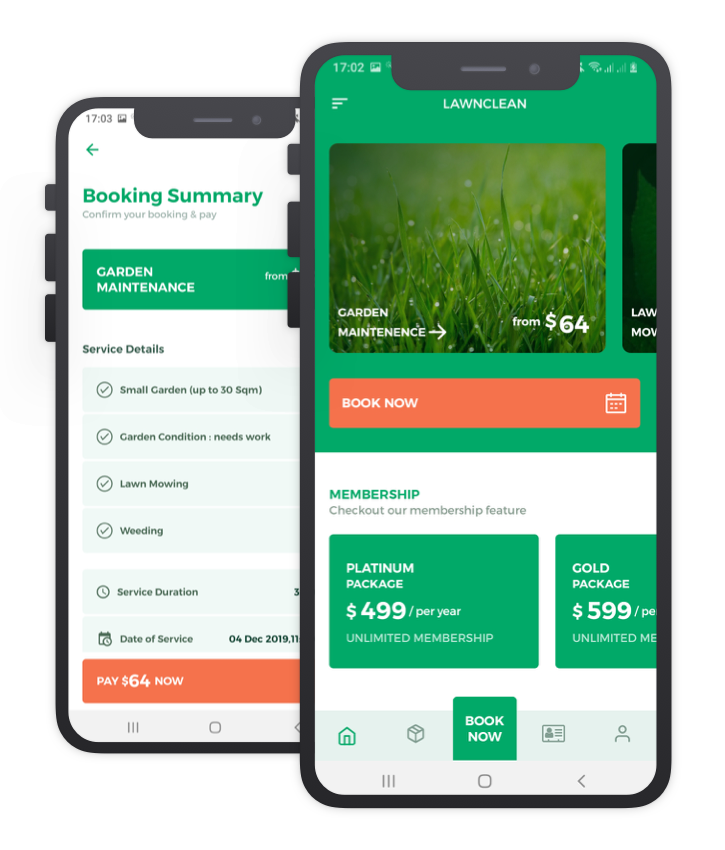Lawn Clean React Native Templates