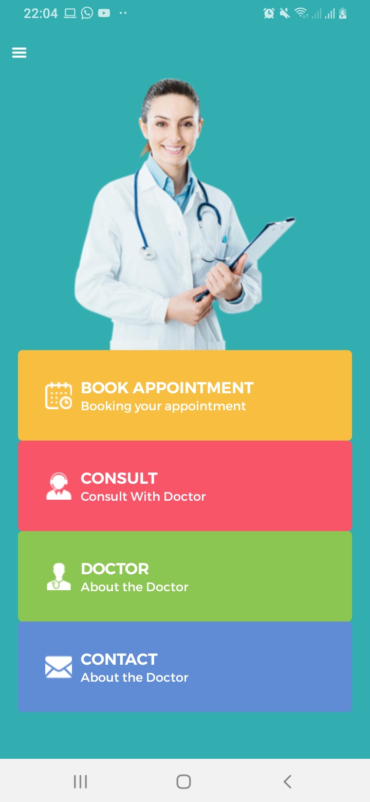 Mr.Doctor Home Screen