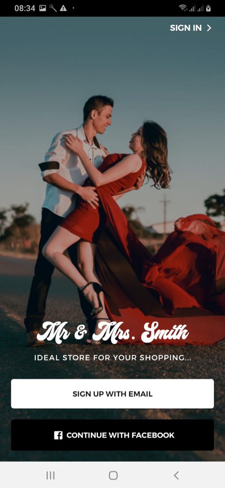 Mr&Mrs Smith Intro Screen