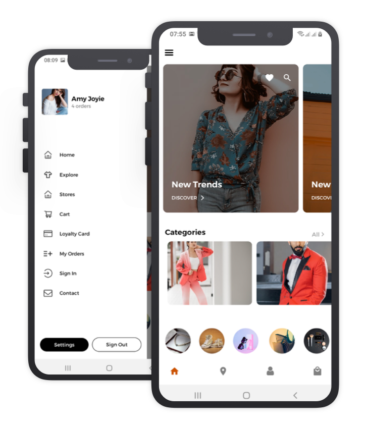 Mr&Mrs Smith Custom Design React Native App Template 