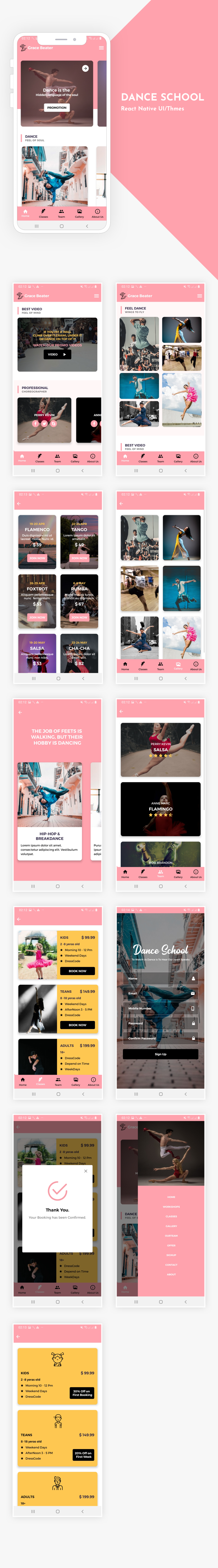 WDI+ Dance School Screen