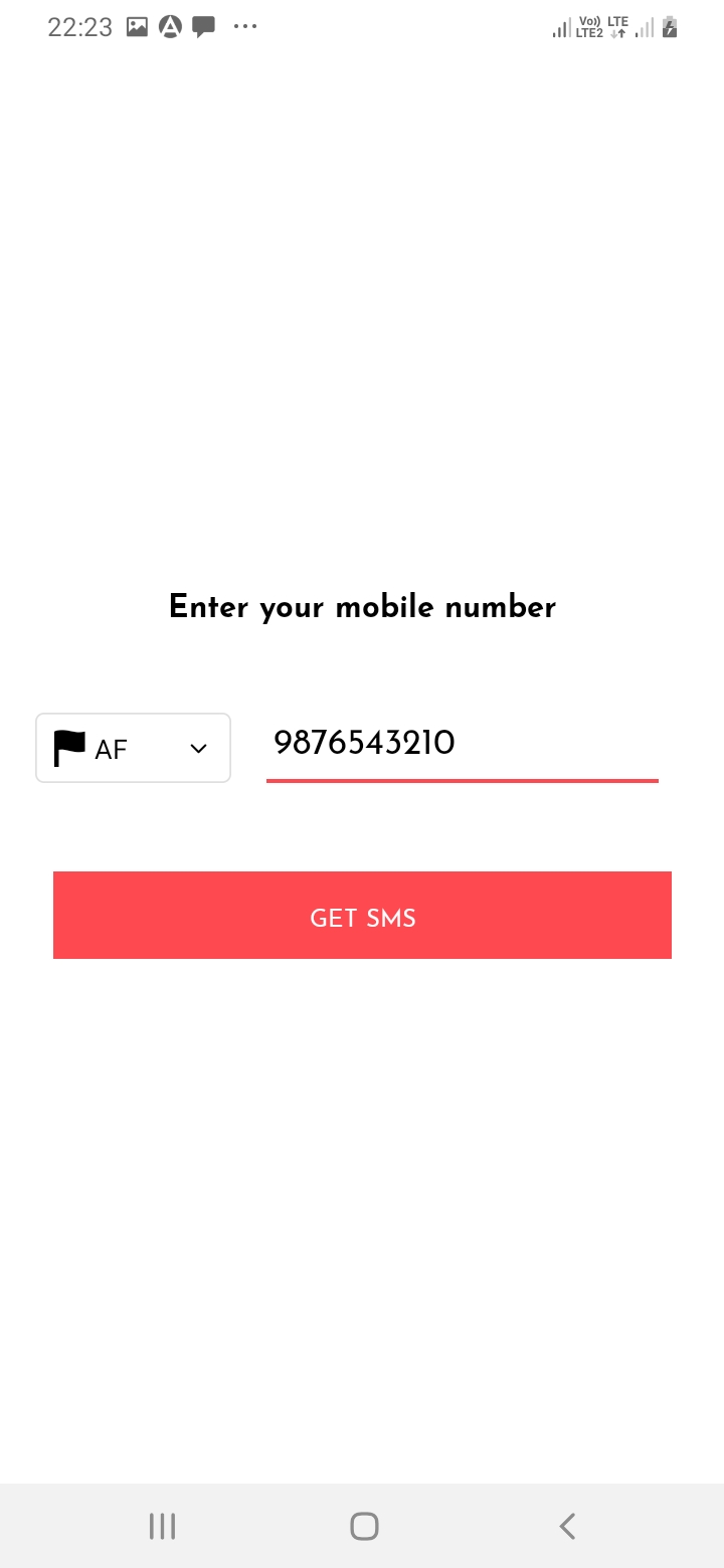 SnapTok Welcome Screen Continue Screen