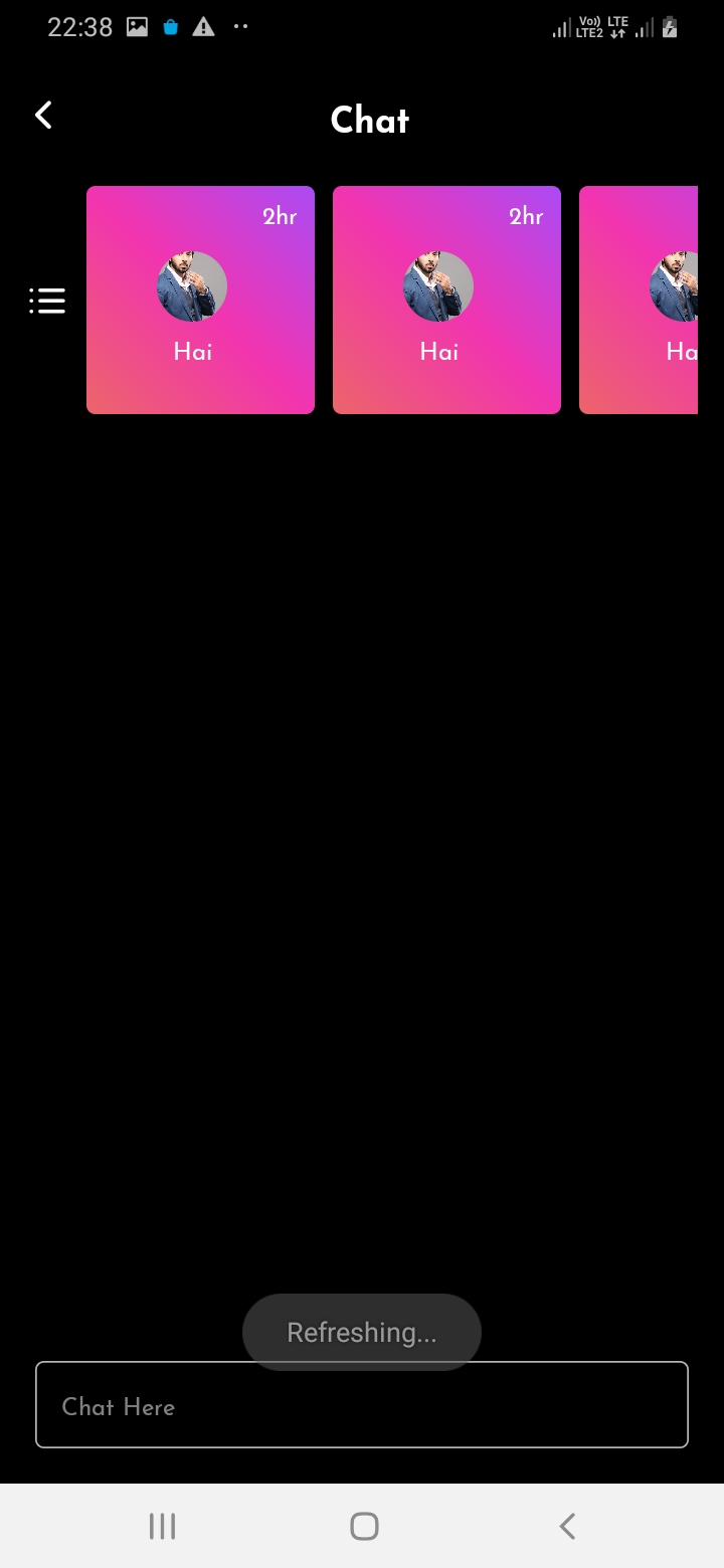 SnapTok Member Groupchat Screen