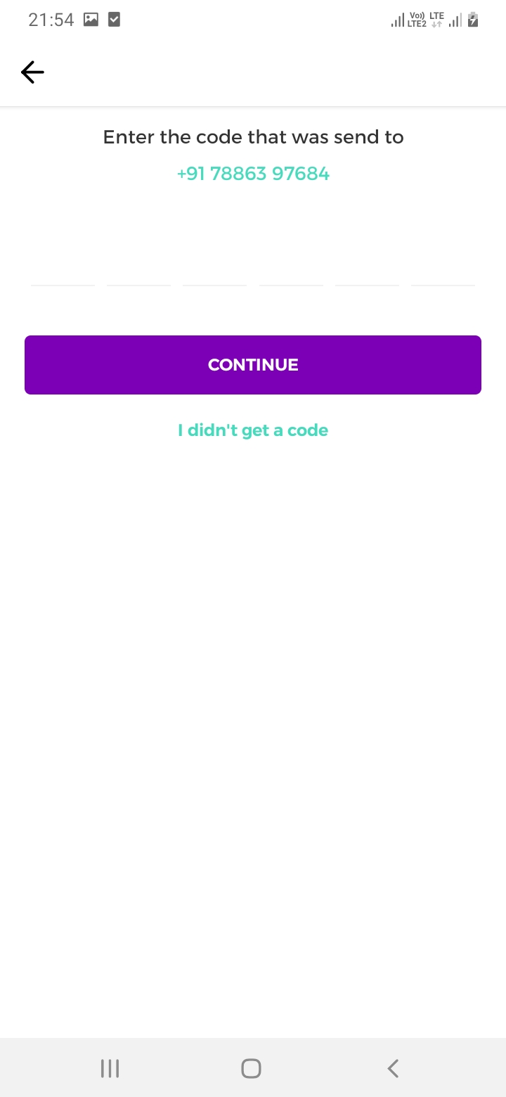 Divvy Chat Verify Screen