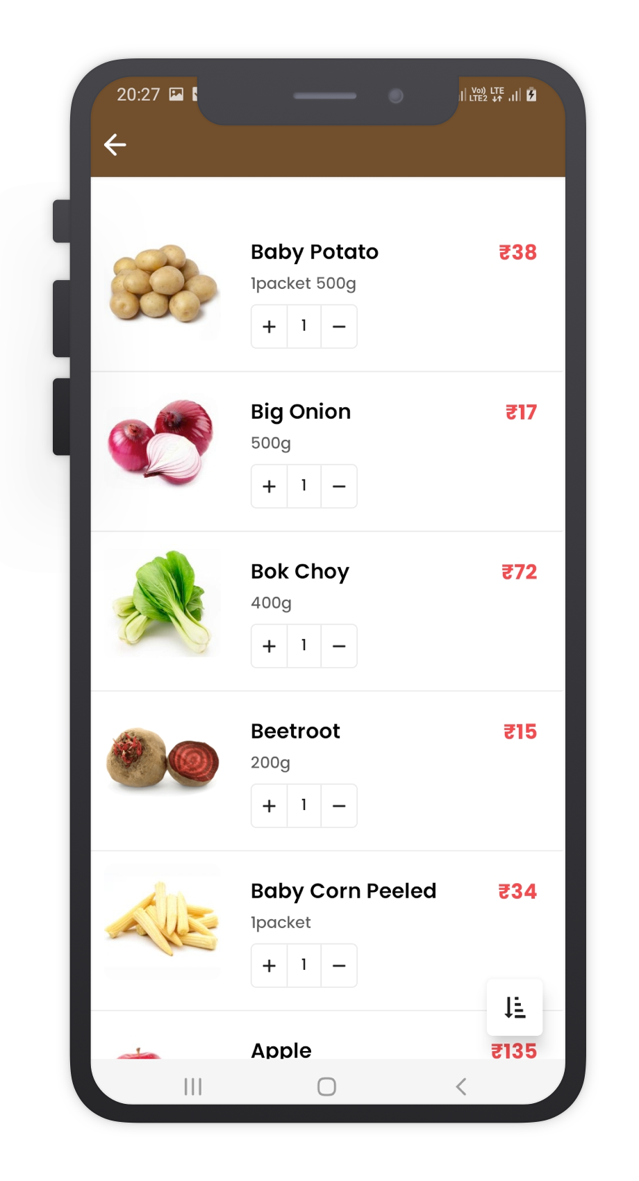 FarmFreshy React Native App Template Features 