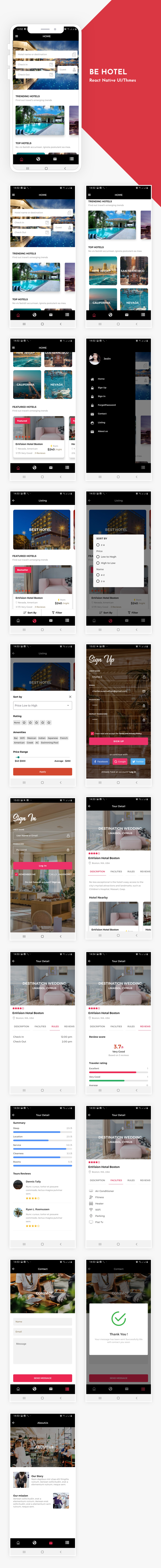 Be Hotel UI